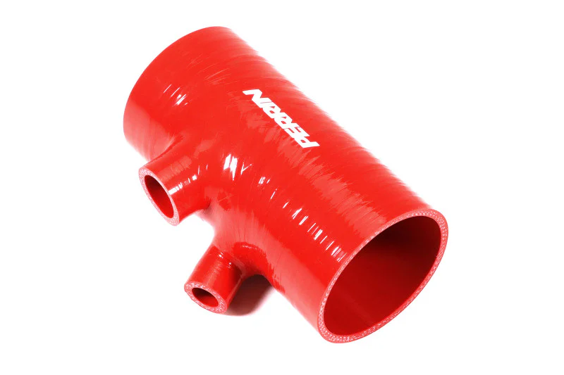 Perrin 22-25 Subaru WRX Short Type Turbo Inlet Hose - Red - Image 3