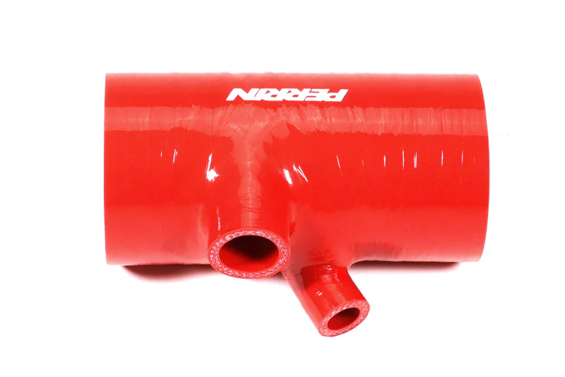 Perrin 22-25 Subaru WRX Short Type Turbo Inlet Hose - Red - Image 4