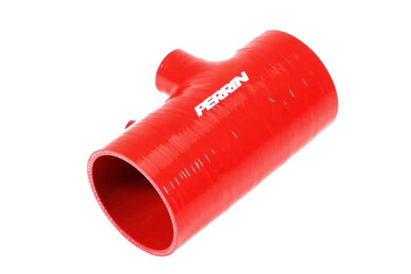 Perrin 22-25 Subaru WRX Short Type Turbo Inlet Hose - Red - Image 5