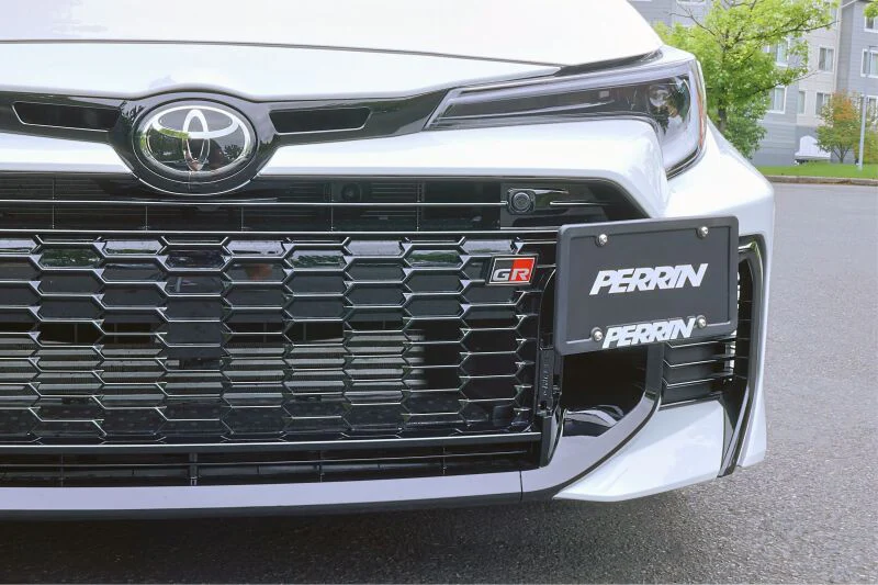 PERRIN 23-24 Toyota GR Corolla License Plate Relocation Kit - Image 2