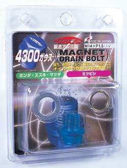 Project Kics Toyota/Daihatsu/Nissan Red Magnetic Drain Bolt - M12X1.25 - Image 3
