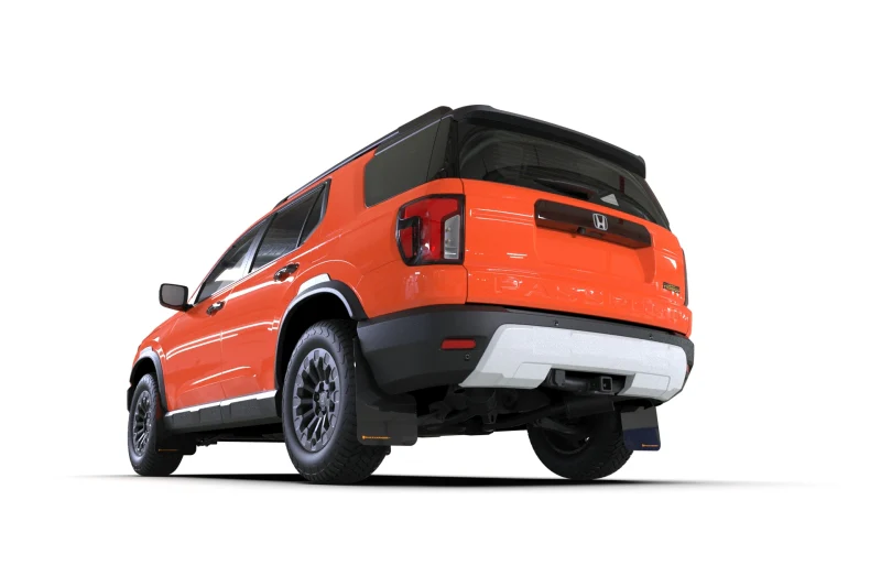 Rally Armor 2026 Honda Passport Black UR Mudflap - White Logo - Image 3