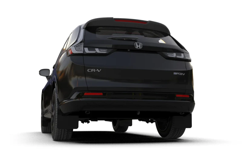 Rally Armor 23-26 Honda CR-V Black Mud Flap - Red Logo - Image 2