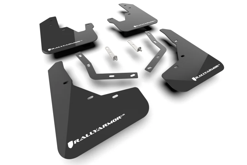 Rally Armor 23-26 Honda CR-V Black Mud Flap - White Logo - Image 3