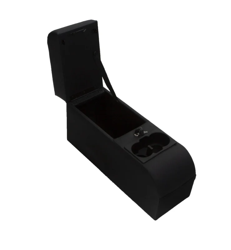 Rampage 1976-1983 Jeep CJ5 Padded Console Floor Mount - Black - Image 2
