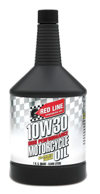 Red Line 10W30 Motorcycle Oil - Quart - Image 2