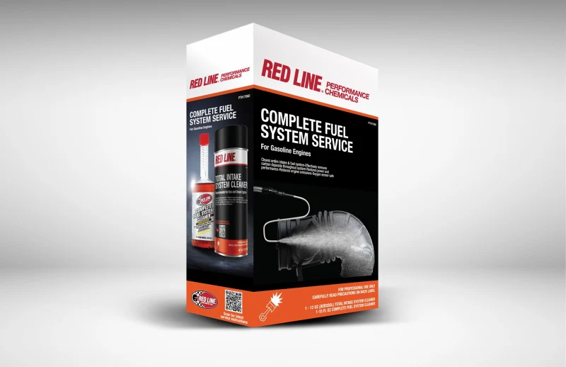 Red Line Complete Fuel System Service Kit - Intake Cleaner/Tank Add/S-Hook App w/Hose (Aerosol) - Image 3