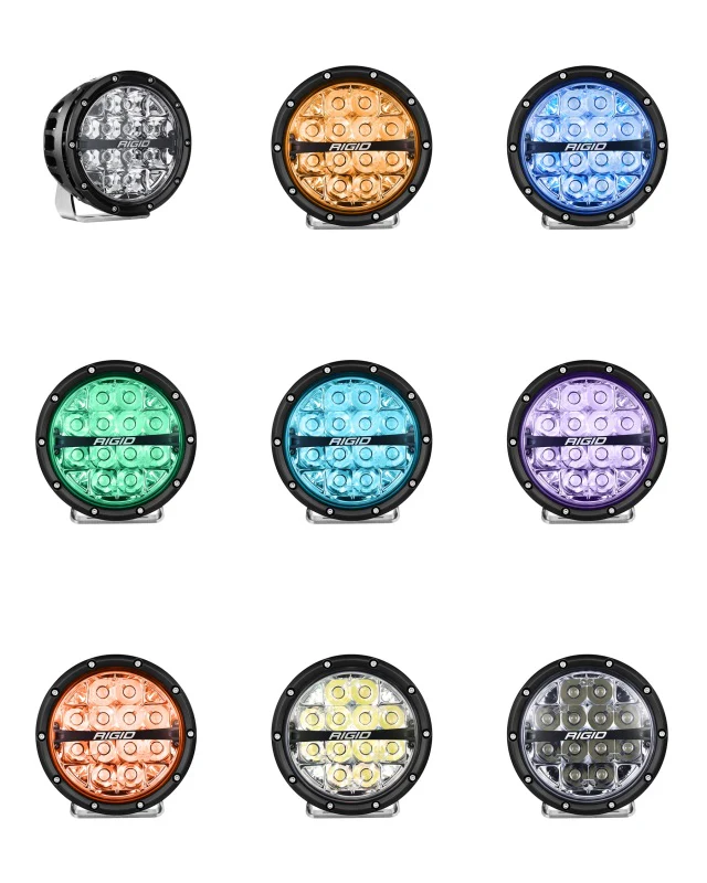 Rigid Industries 360-Series 6in LED Off-Road Spot Beam - RGBW - Image 13