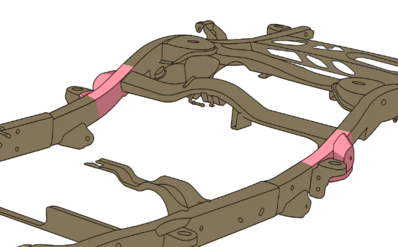 Rust Buster 00-20 Chevy Tahoe Upper Control Arm Repair Kit - Left - Image 2