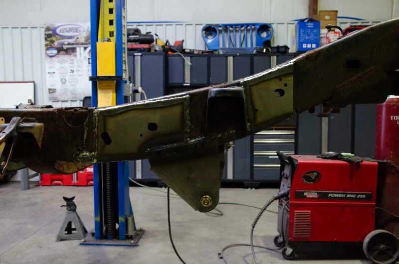 Rust Buster 06-10 Hummer H3 Leaf Spring Frame Section - Right - Image 2