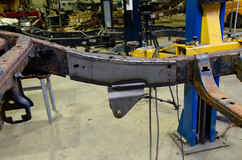 Rust Buster 06-10 Hummer H3 Leaf Spring Frame Section - Right - Image 3