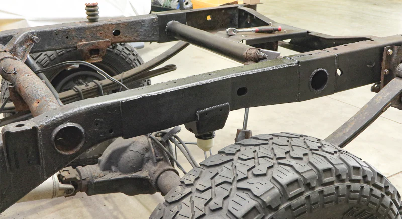 Rust Buster 07-18 Chevy Silverado/GMC Sierra Over Axle Frame Repair Kit - Left - Image 9