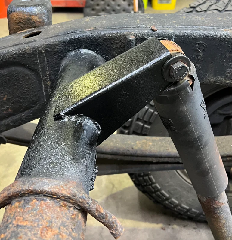 Rust Buster 07-18 Chevy Silverado/GMC Sierra Rear Upper Shock Mount - Image 2