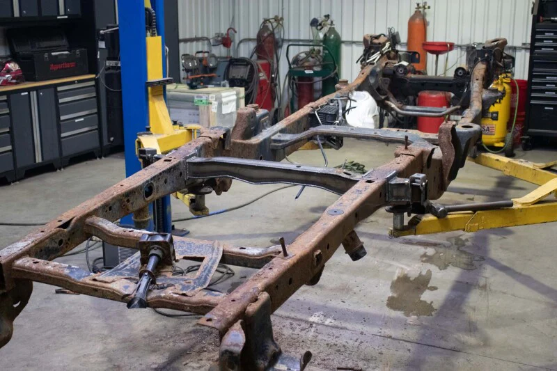 Rust Buster 09-14 Ford F150 All Cab and Bed Configurations Fuel Tank Crossmember - Rear - Image 6