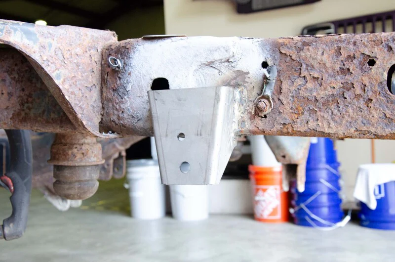 Rust Buster 09-18 Dodge Ram 1500 All Cab/Bed Config. Sway Bar Link Bracket - Left - Image 6