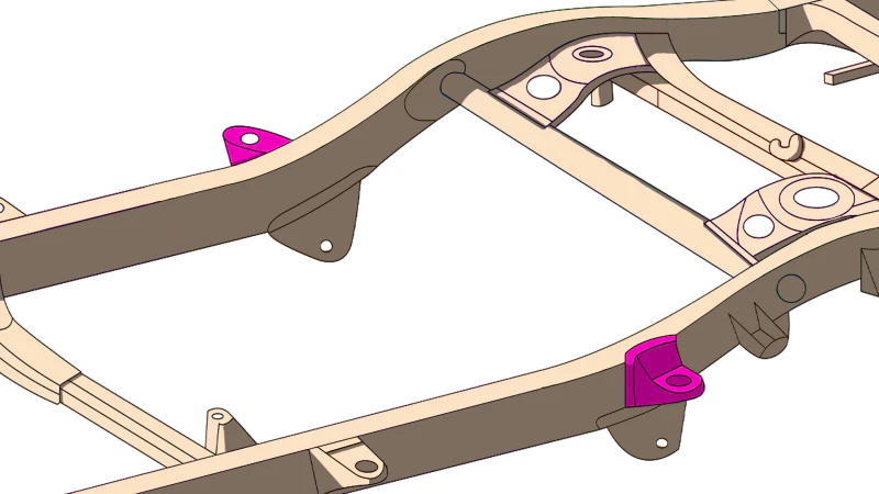 Rust Buster 1996-2002 Toyota 4Runner Mid Rear Frame Body Mount - Right - Image 5