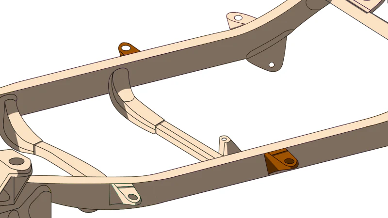 Rust Buster 1996-2002 Toyota 4Runner Middle Body Frame Mount Repair Kit - Image 5