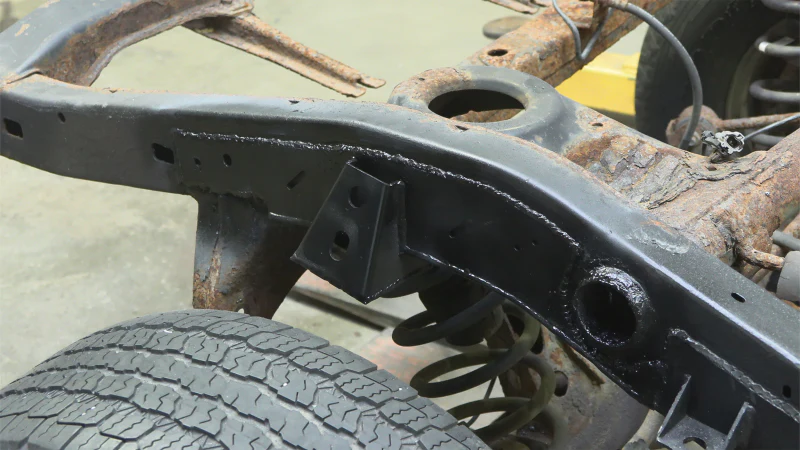 Rust Buster 1996-2002 Toyota 4Runner Over Axle Frame Repair Kit - Right - Image 6