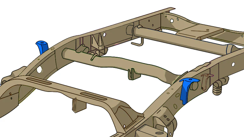 Rust Buster 1999-2006 Chevy & GMC Pick Up Trucks ward Bed Mount RB7316 - Image 6