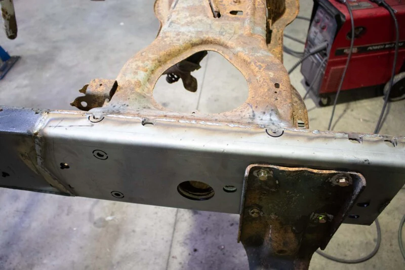 Rust Buster 2001-2010 Chevy Silverado / GMC Sierra 2500HD Short Bed Rear Frame Section - Right