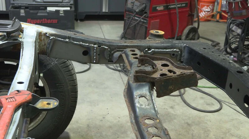 Rust Buster 2003-2009 Toyota 4Runner Rear Frame Repair Kit - Left - Image 8