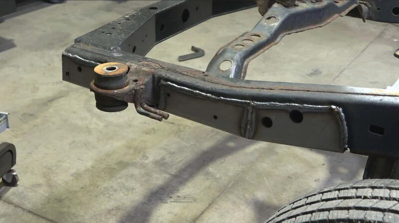 Rust Buster 2003-2009 Toyota 4Runner Rear Frame Repair Kit - Right - Image 3