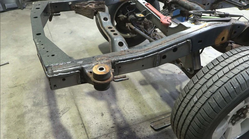 Rust Buster 2003-2009 Toyota 4Runner Rear Frame Repair Kit - Right - Image 4