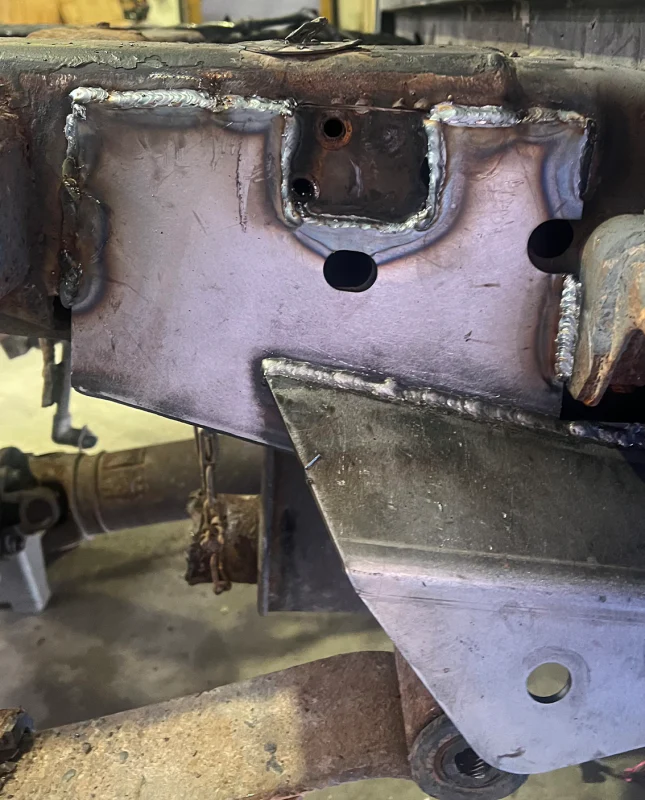 Rust Buster 2004-2008 Ford F-150 Center Rear Frame Section with ward Leaf Spring Mount - Right - Image 5