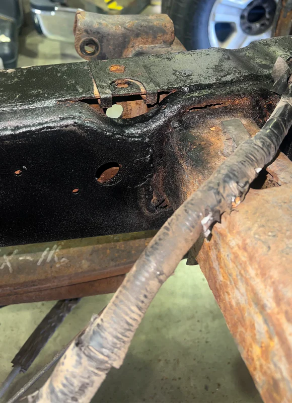 Rust Buster 2004-2008 Ford F-150 Over Axle Frame Section - Left - Image 2