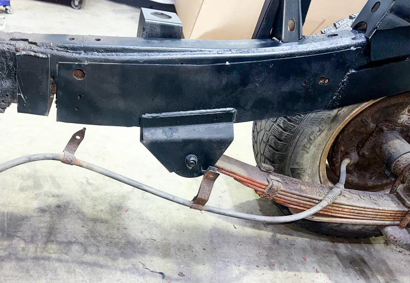 Rust Buster 2004-2012 Chevy Colorado & GMC Canyon Rear ward Leaf Spring Mount - Left - Image 9
