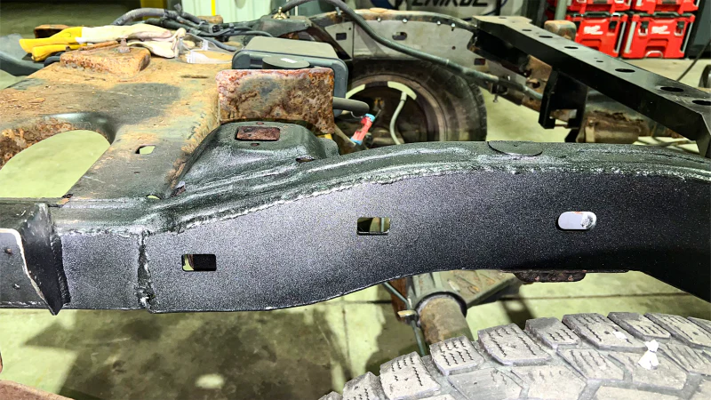 Rust Buster 2004-2012 GM Colorado & Canyon Crew Cab Rear Over Axle Frame Section - Left - Image 2