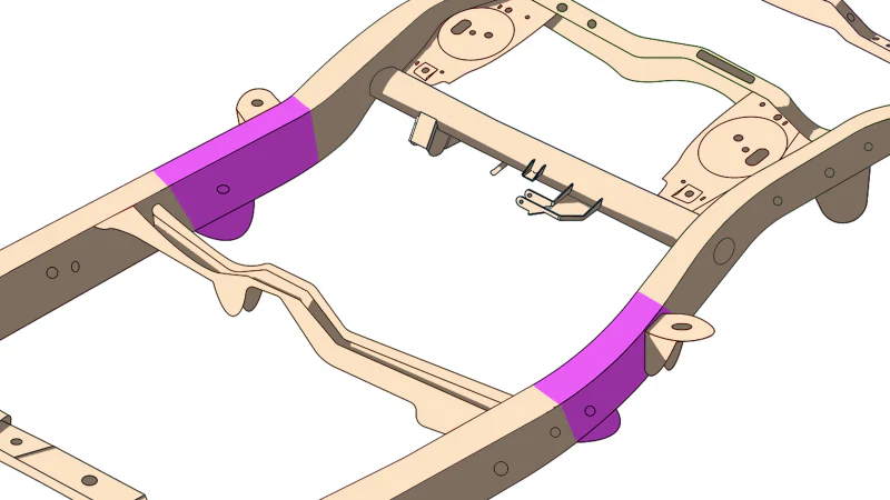 Rust Buster 4Runner & FJ Cruiser Mid Frame Repair Kit - Right - Image 7