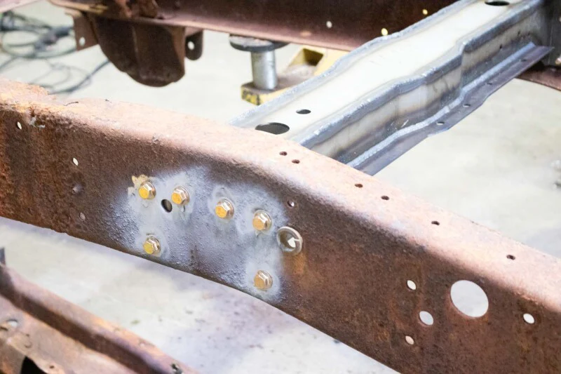Rust Buster 73-87 Chevy C/K20 Rear Cab Mount Crossmember - Image 7