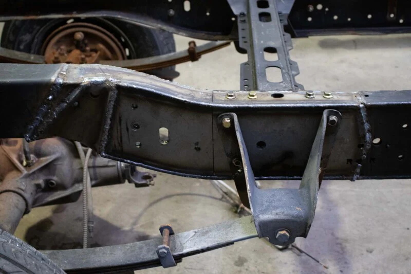 Rust Buster 73-87 Chevy C10 Leaf Spring Frame Repair Kit - Right - Image 5