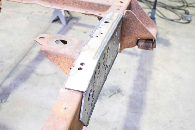 Rust Buster 73-87 Chevy C10 Mid Rear Frame Repair Kit - Right - Image 4
