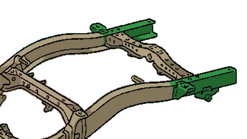 Rust Buster 95-04 Toyota Tacoma Rear Framce Section - Right Side - Image 5