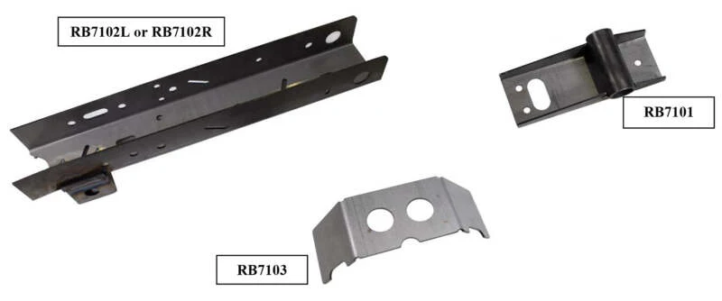 Rust Buster 95-04 Toyota Tacoma Rear Frame Section - Left Side - Image 7
