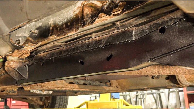 Rust Buster Avalanche/Suburban/Yukon Center Frame Repair Kit - Left - Image 6