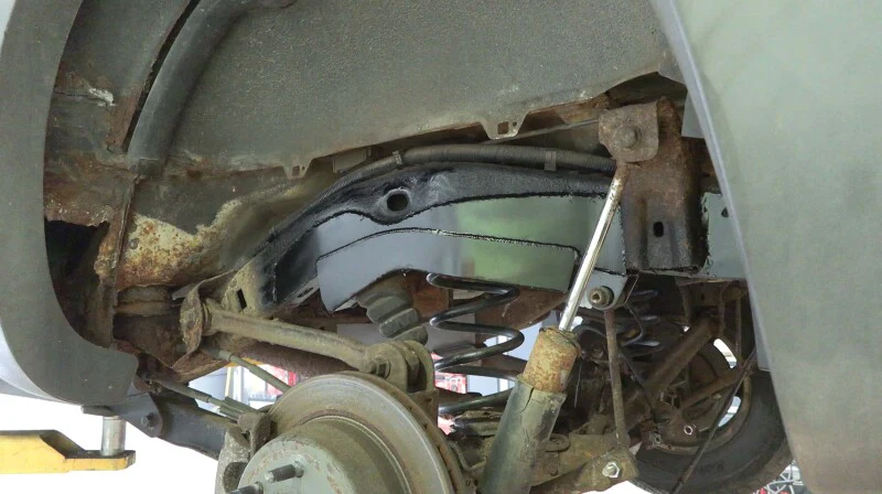 Rust Buster Avalanche/Suburban/Yukon Over Axle Frame Repair Kit - Right - Image 10