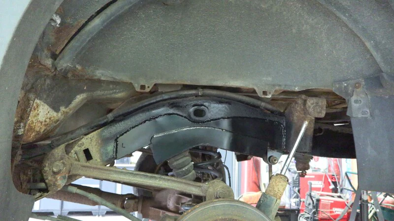 Rust Buster Avalanche/Suburban/Yukon Over Axle Frame Repair Kit - Right - Image 6