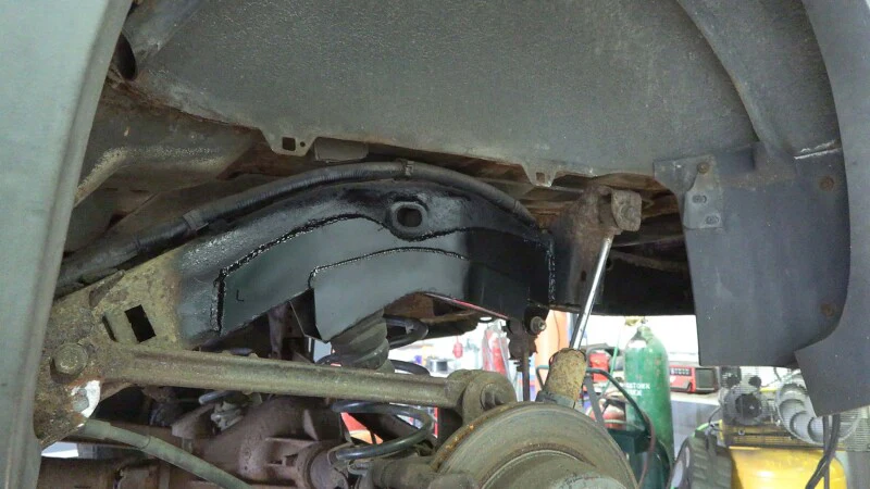 Rust Buster Avalanche/Suburban/Yukon Over Axle Frame Repair Kit - Right - Image 7
