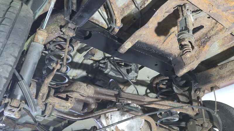 Rust Buster Avalanche/Suburban/Yukon ward Spare Tire Crossmember - Image 6