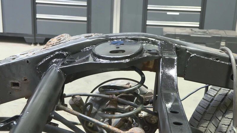 Rust Buster FJ Cruiser & 4Runner Rear Upper Coil Spring Bucket & Shock Mount - Right - Image 7