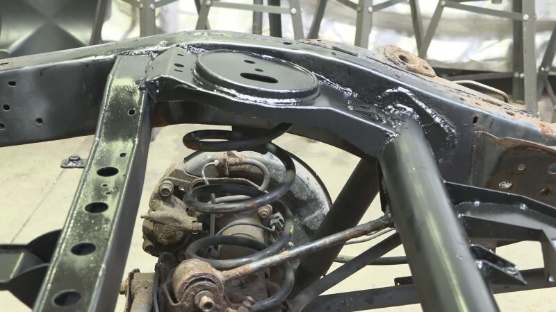 Rust Buster FJ Cruiser & 4Runner Rear Upper Coil Spring Bucket & Shock Mount - Right - Image 8