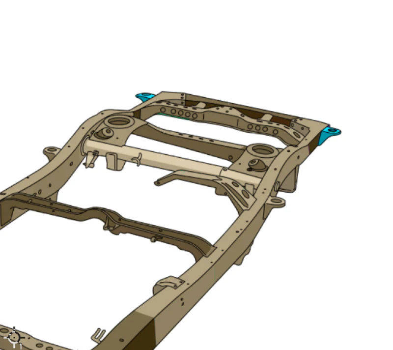 Rustbuster 01-07 Toyota Sequoia Rear Body Mount - Image 5