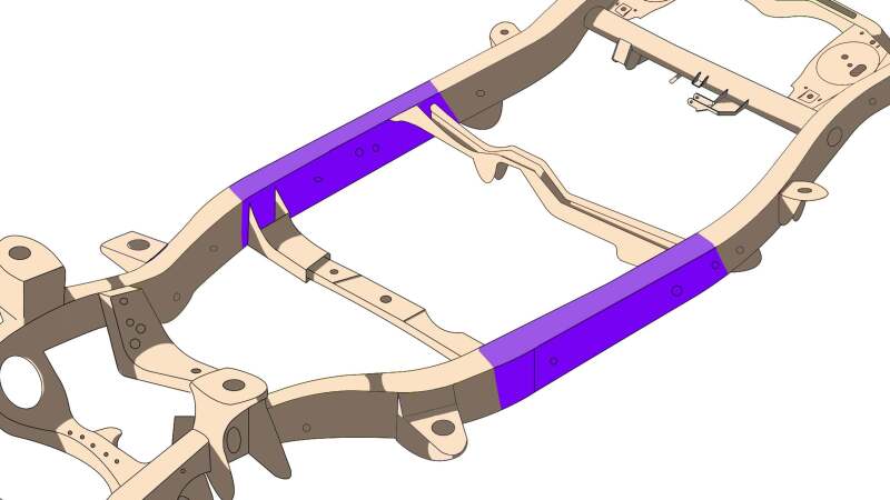 RustBuster 07-14 FJ Cruiser Center Frame Section - Right Side - Image 5
