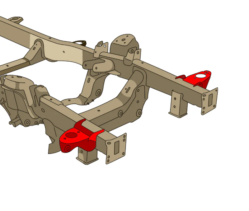 Rustbuster 09-24 RAM 1500 Core Support Mount - Left - Image 10