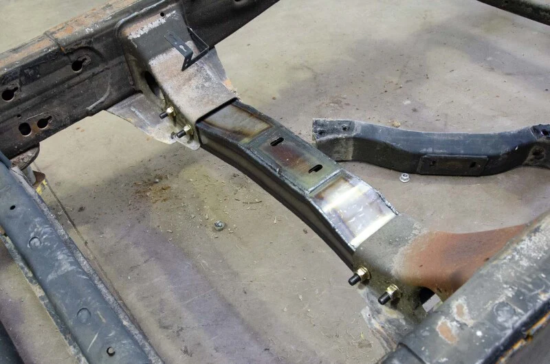 RustBuster 11-19 Chevy Silverado 2500HD/3500HD 4WD Only Transmission Crossmember - Image 7