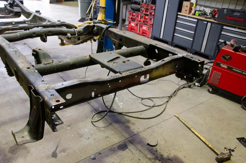 RustBuster 14-18 Chevy Silverado 1500 Rear Frame Cross Member - Image 3