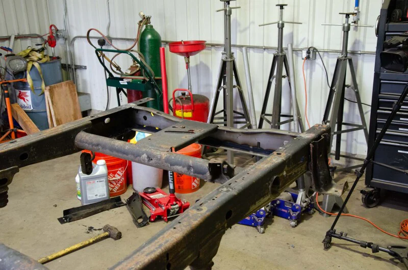 RustBuster 14-18 Chevy Silverado 1500 Rear Frame Cross Member - Image 8